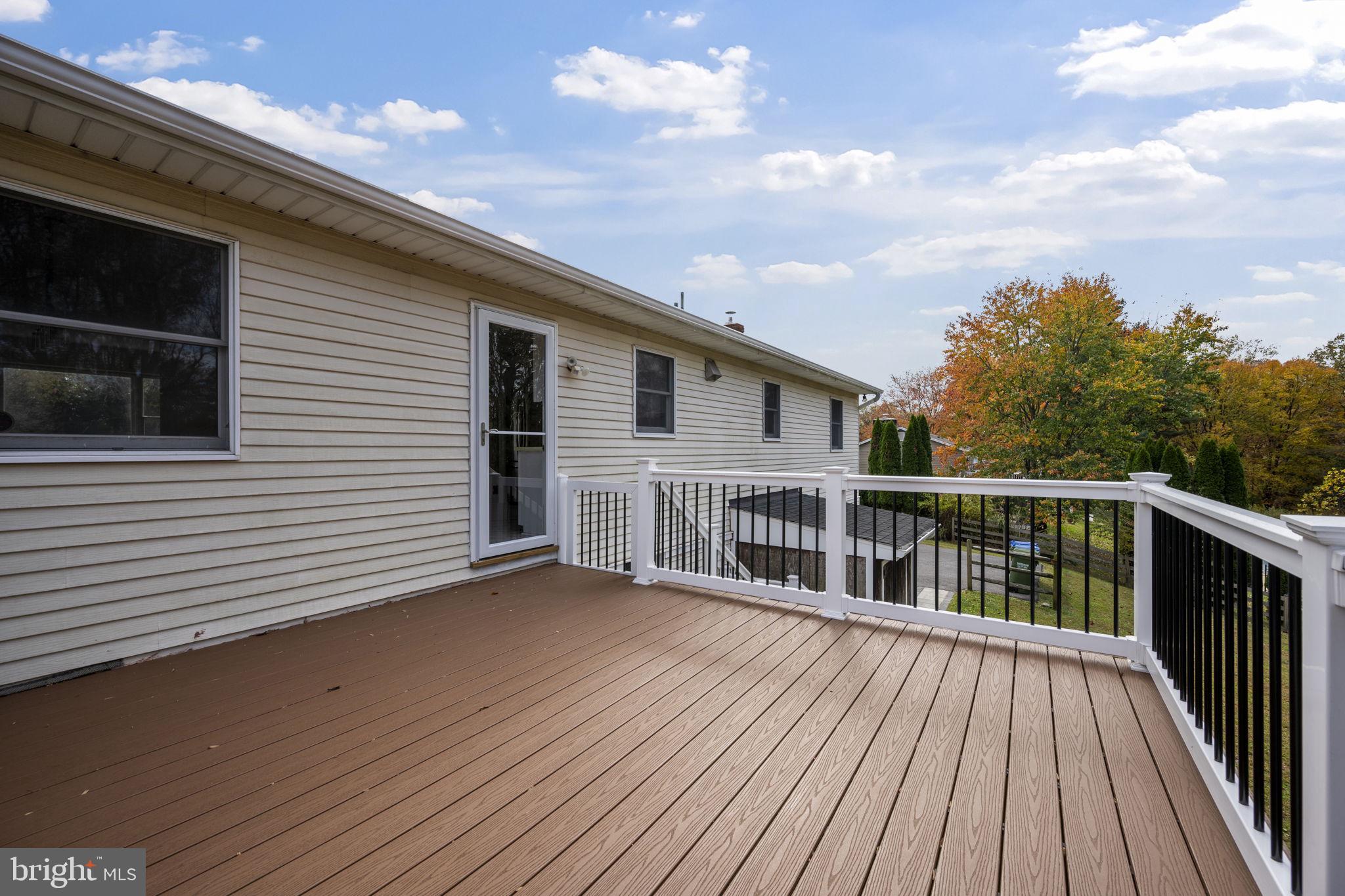 2502 Fox Road Fallston, MD 21047 - Photo 45 of 59 New Deck off Kitchen