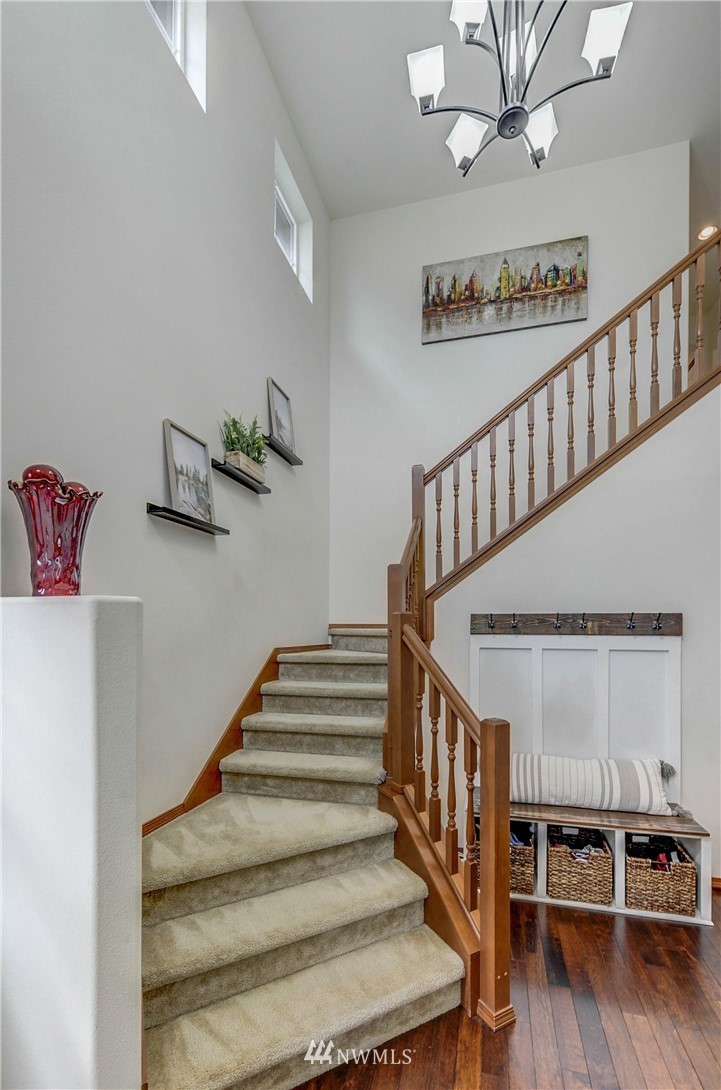 22921 42nd Drive Southeast Bothell, WA 98021 - Photo 20 of 38 a view of entryway and hall with wooden floor