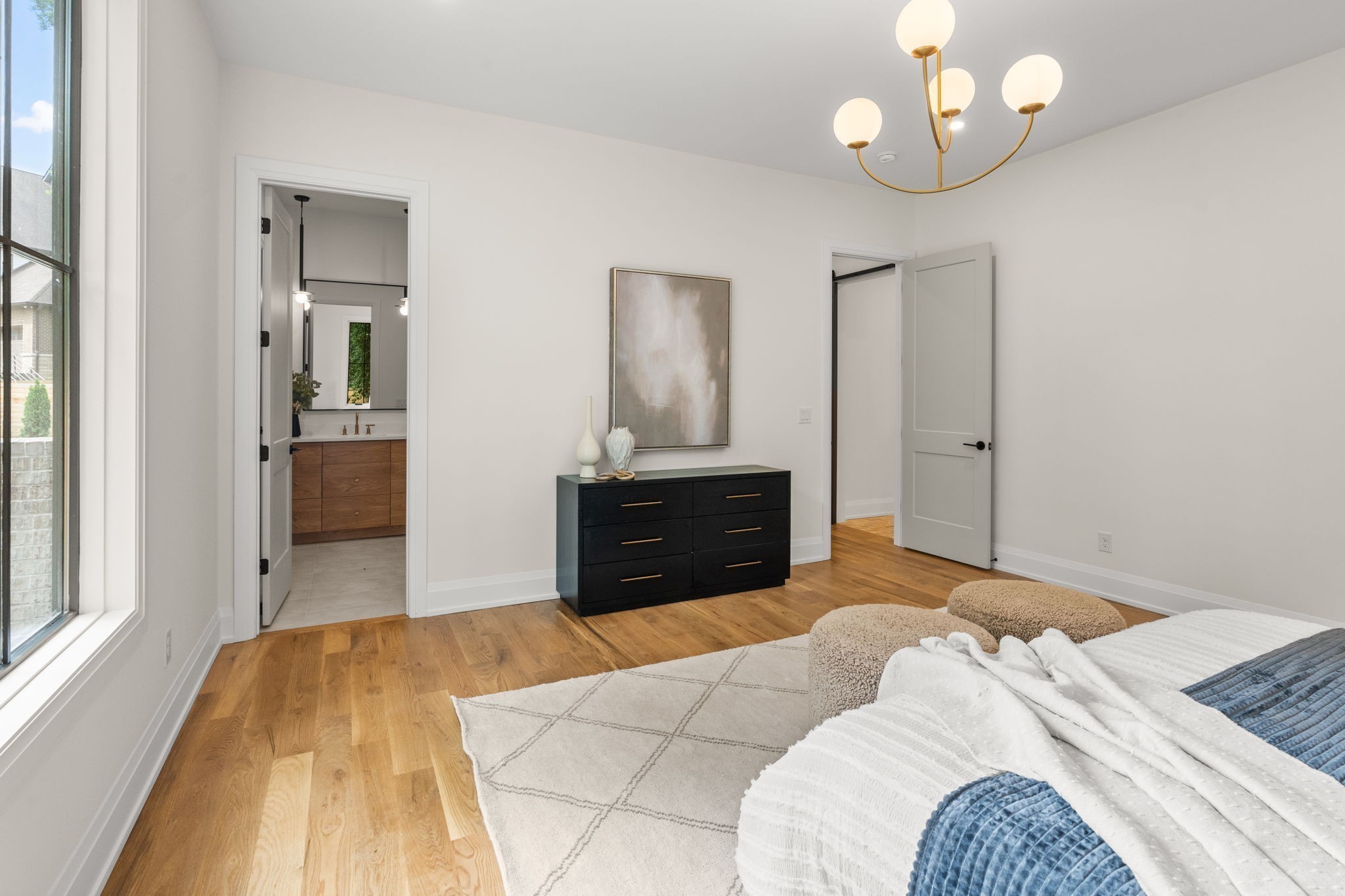 2915 Compton Road Nashville, TN 37215 - Photo 29 of 75 a bedroom with a bed and a dresser