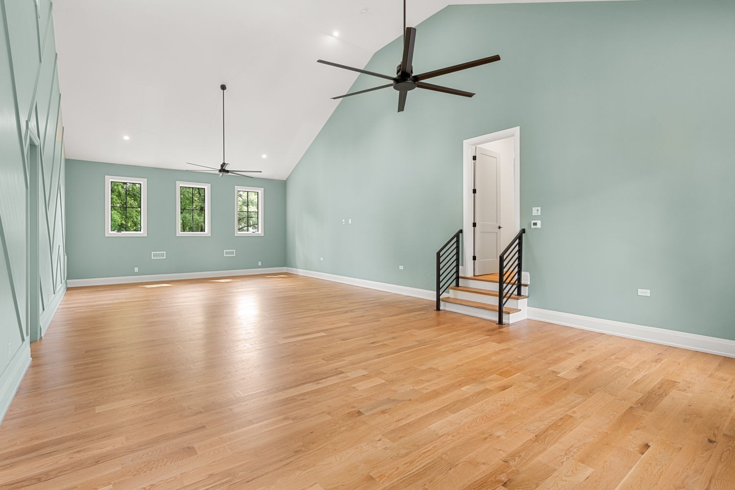 2915 Compton Road Nashville, TN 37215 - Photo 45 of 75 a view of empty room with wooden floor and fan
