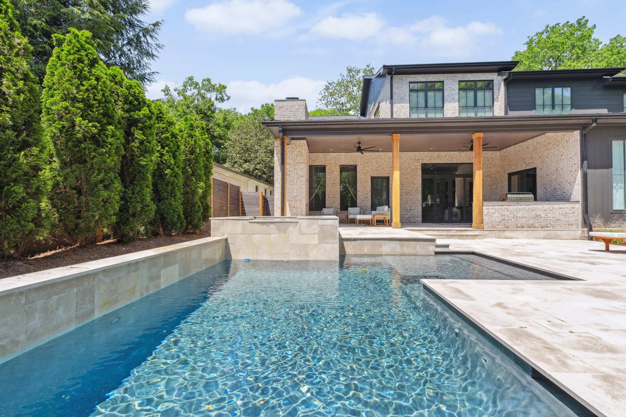2915 Compton Road Nashville, TN 37215 - Photo 62 of 75 front view of a house with a yard