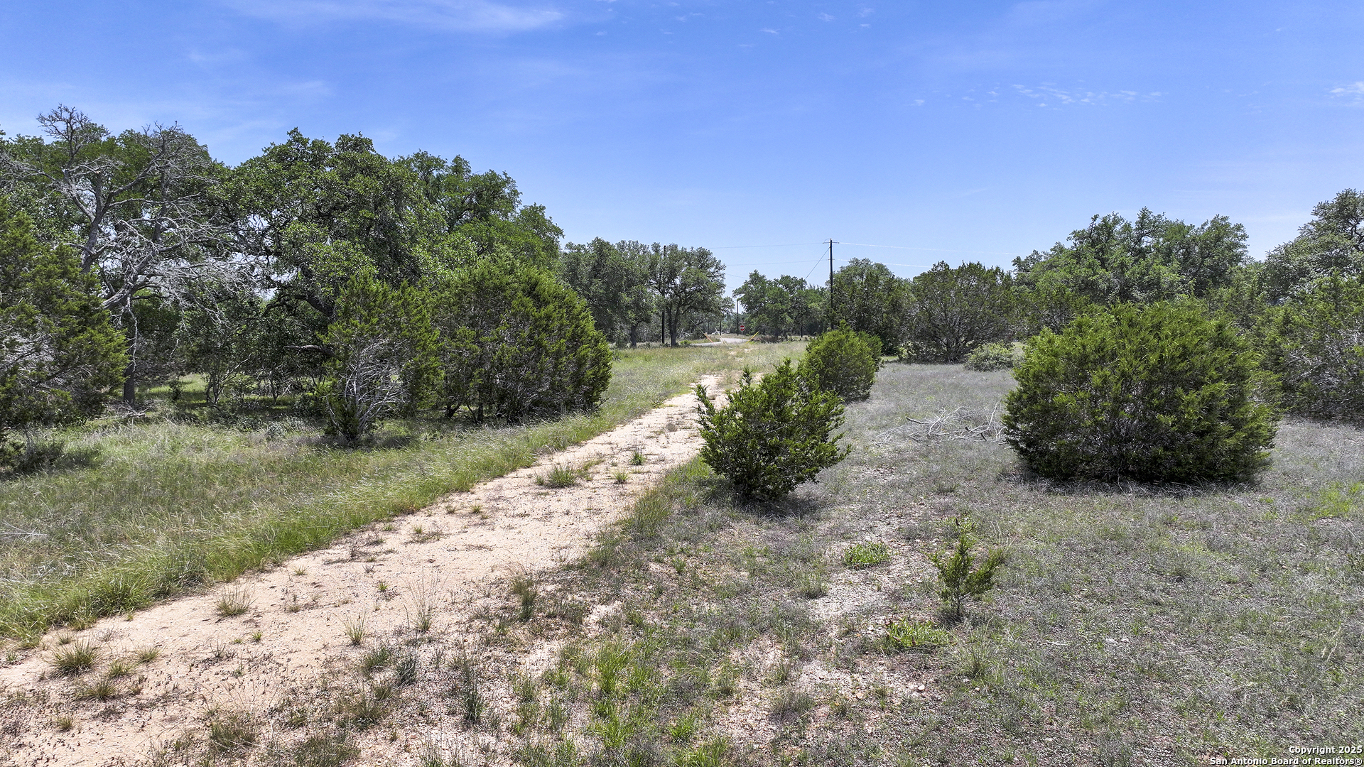 314 Serenity Pass Spring Branch, TX 78070 - Photo 25 of 26 a view of a pathway with a yard