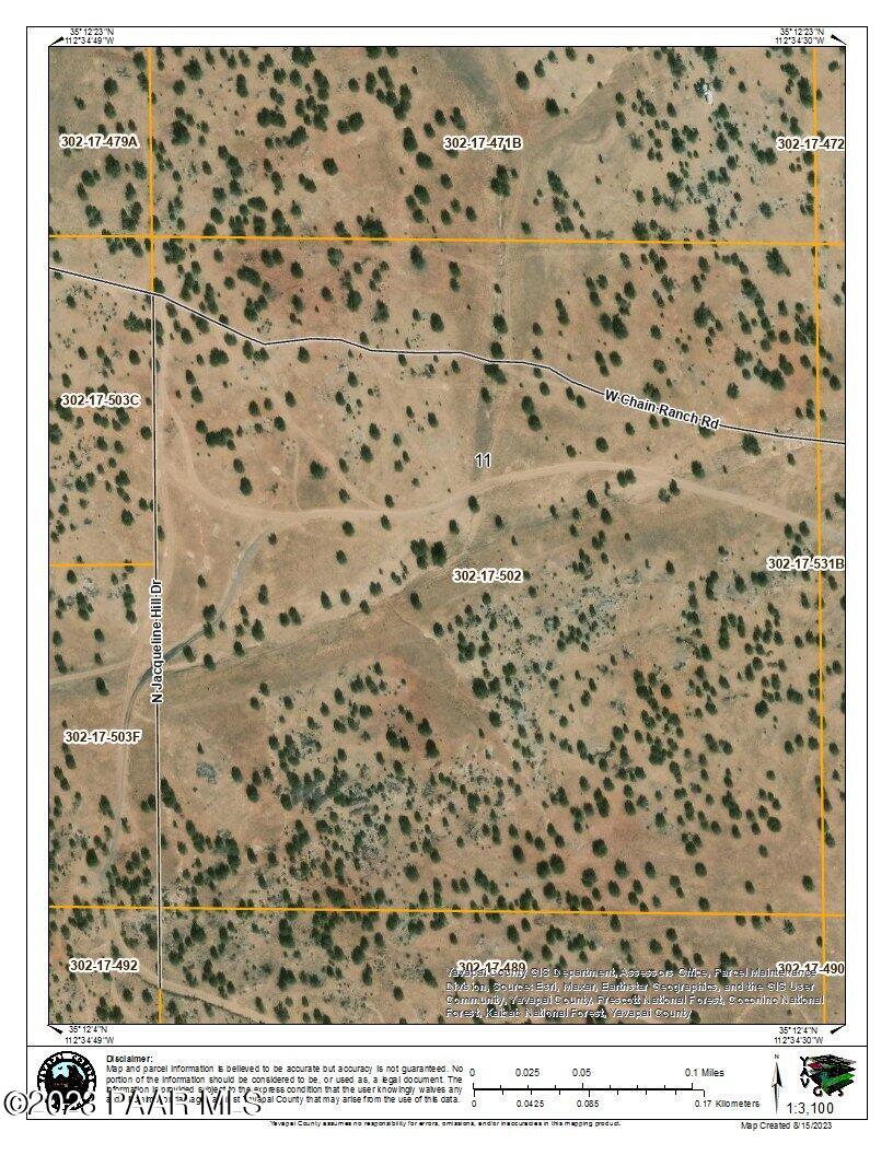 11 Chain Ranch Road Ash Fork, AZ 86320 - Photo 9 of 9 satellite image