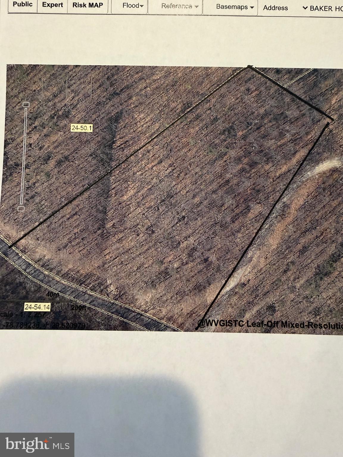 0 Baker Hollow Road Fort Ashby, WV 26719 - Photo 6 of 6 APPROXIMATE BOUNDARY / SURVEY TO BE COMPLETED