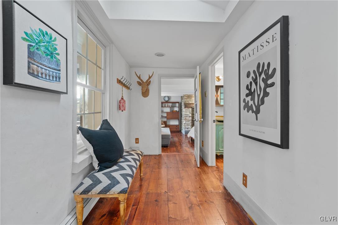 3225 Jordan Road Orefield, PA 18069 - Photo 19 of 50 a hallway with furniture and wooden floor