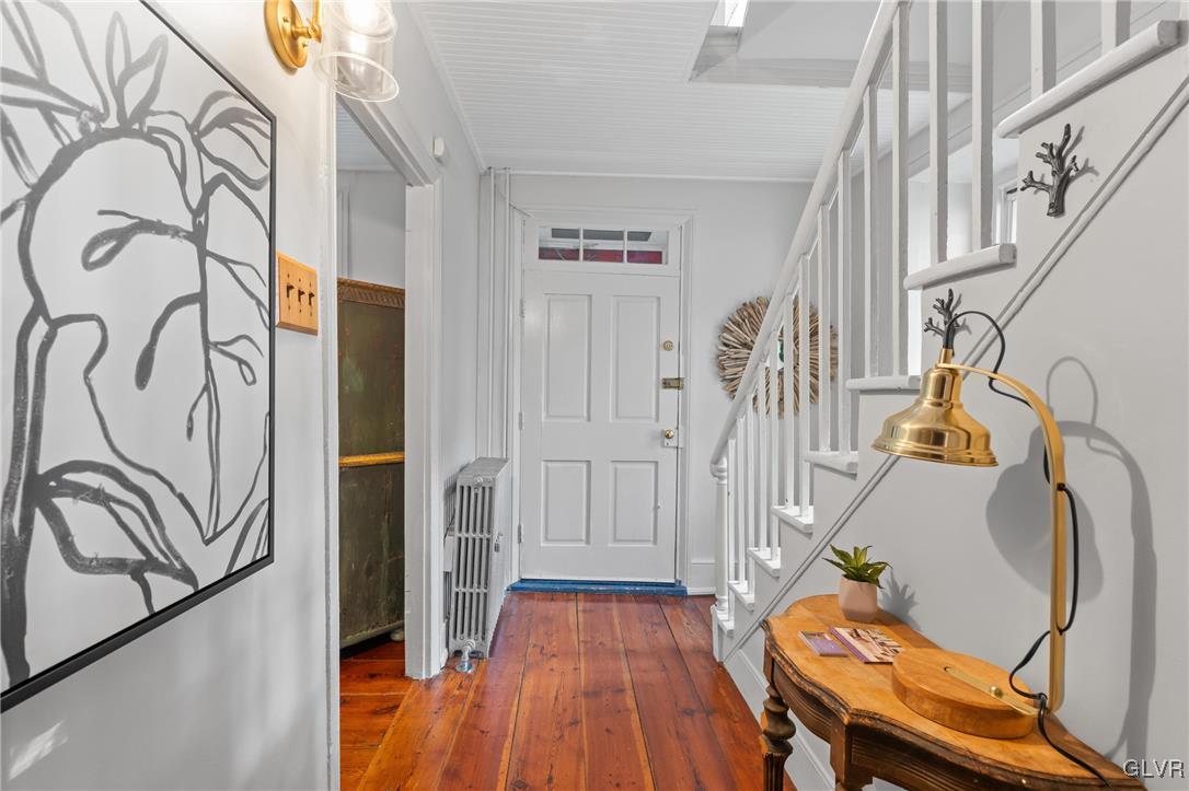 3225 Jordan Road Orefield, PA 18069 - Photo 7 of 50 a view of front door with wooden floor