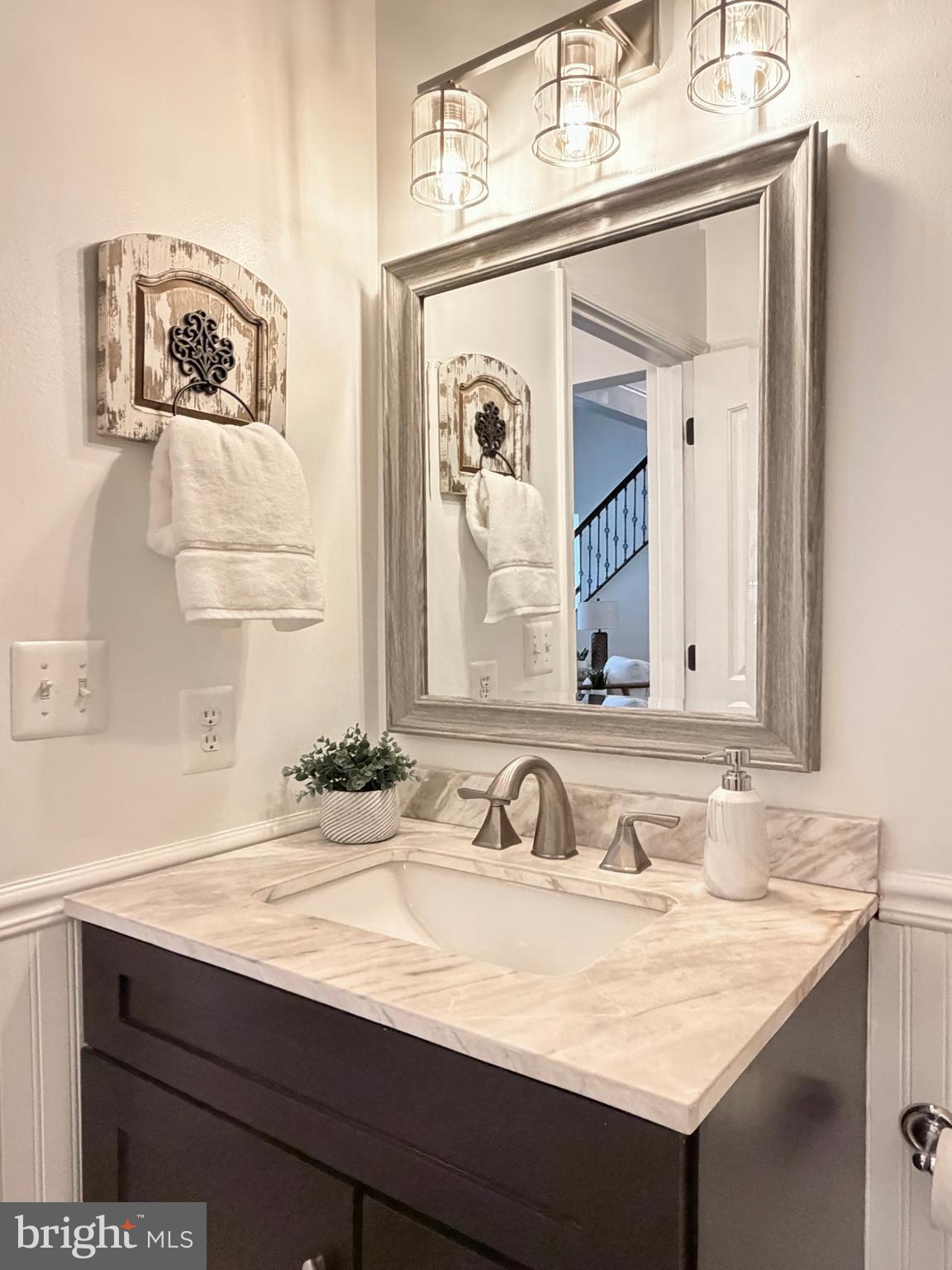 13655 Waverly Point Road Newburg, MD 20664 - Photo 56 of 114 View of updated vanity on main level