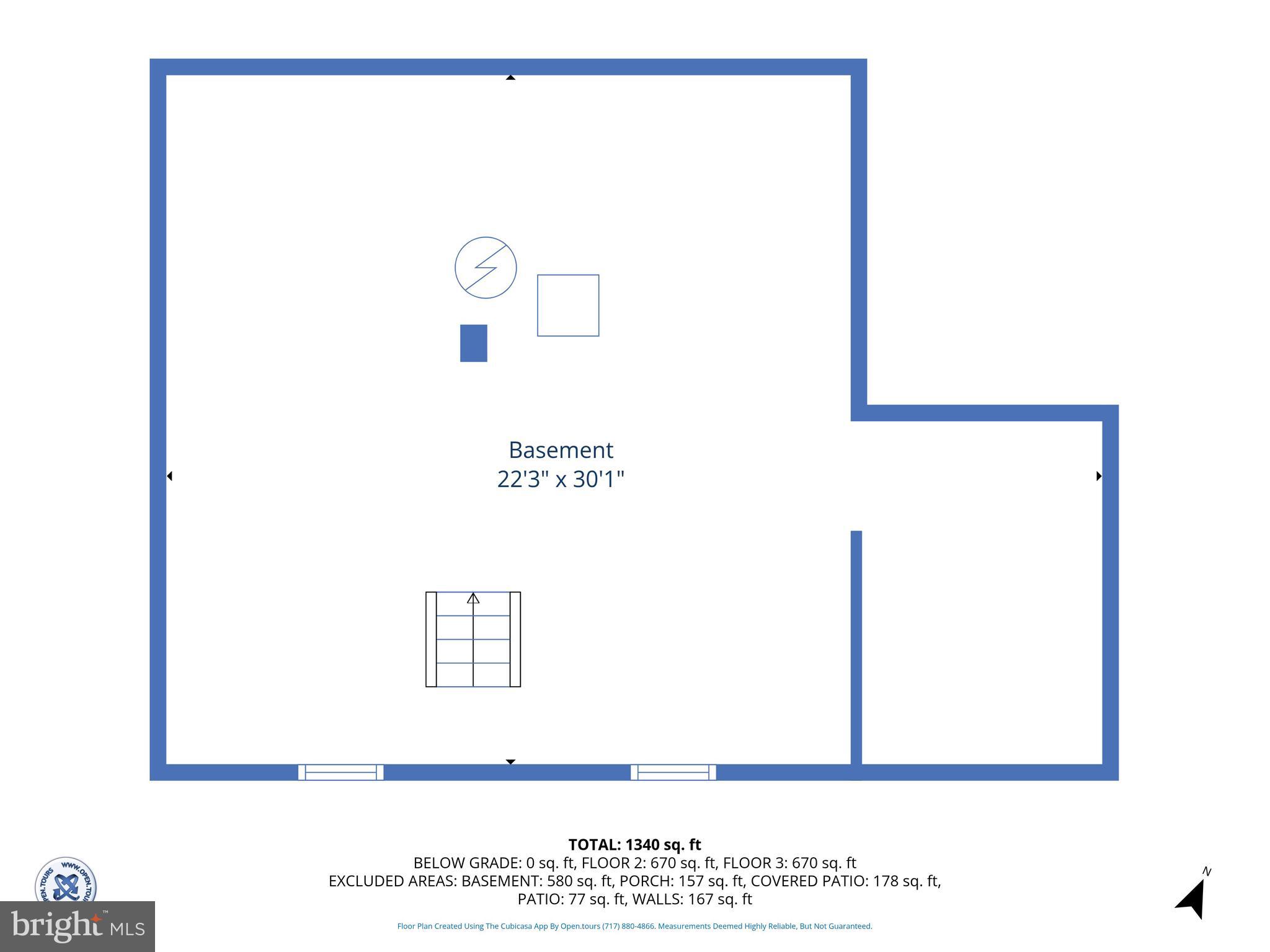 416 South High Street Hanover, PA 17331 - Photo 35 of 37 a picture of a floor plan