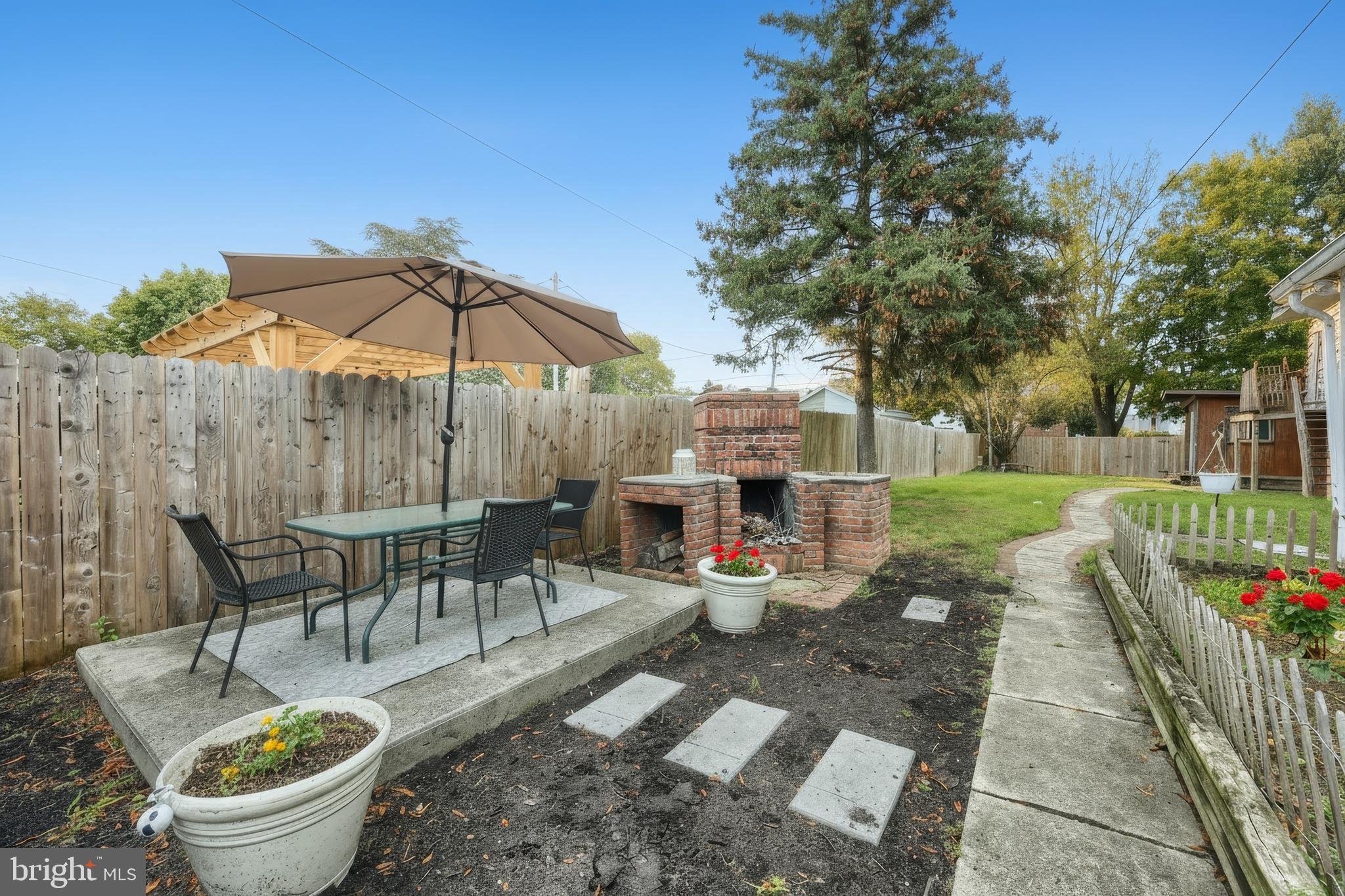 416 South High Street Hanover, PA 17331 - Photo 8 of 37 a view of a patio with furniture and a garden