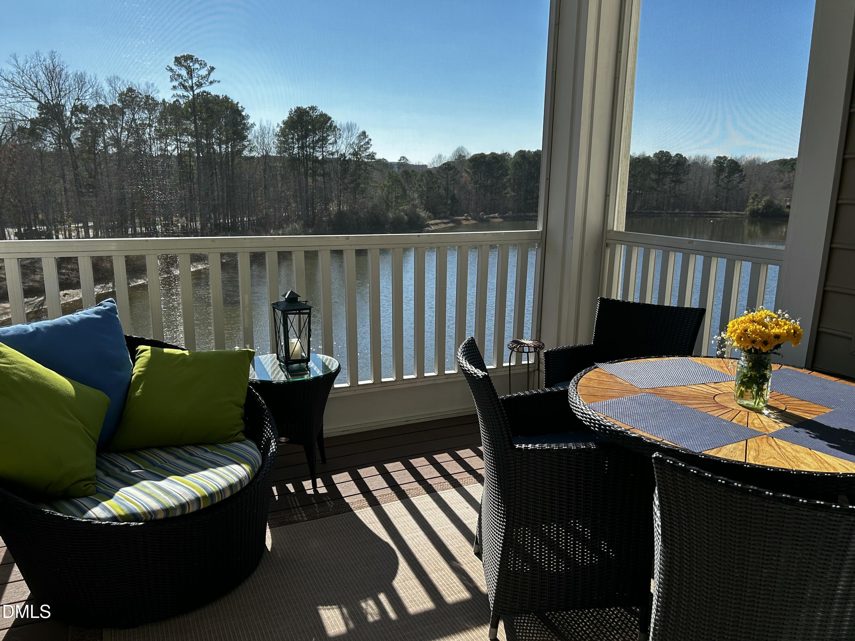 10411 Rosegate Court, Unit 205 Raleigh, NC 27617 - Photo 27 of 38 a view of a couches in a deck