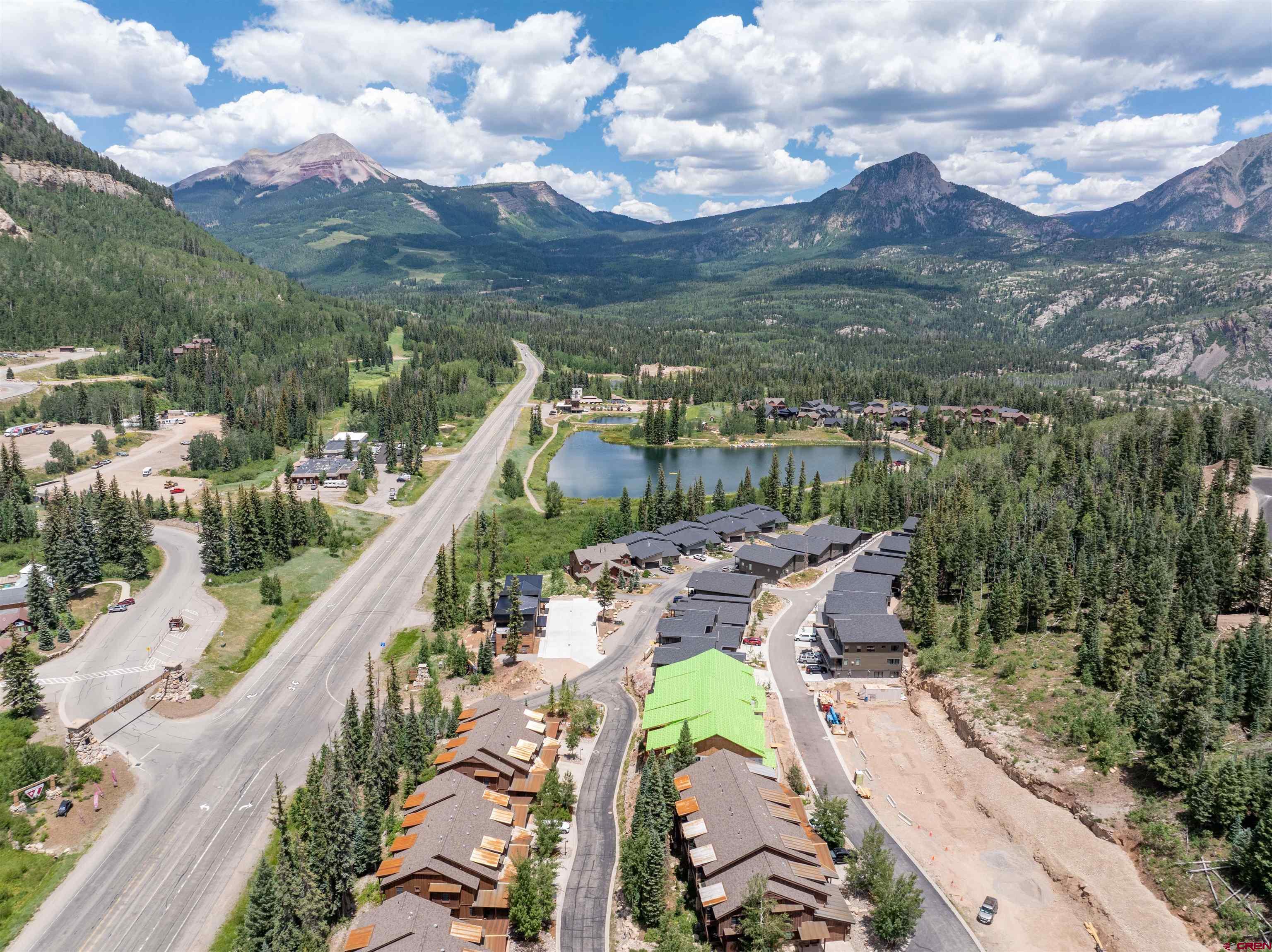 91 Travertine Trail Durango, CO 81301 - Photo 8 of 27 a view of a city from a balcony
