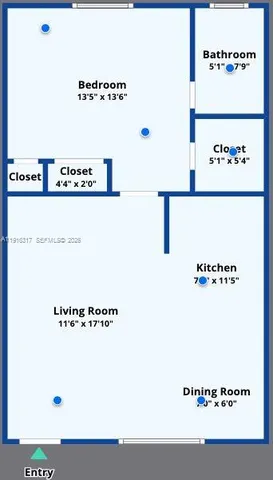 $1,690 | 1280 West 54th Street, Unit 322B, Hialeah, FL 33012