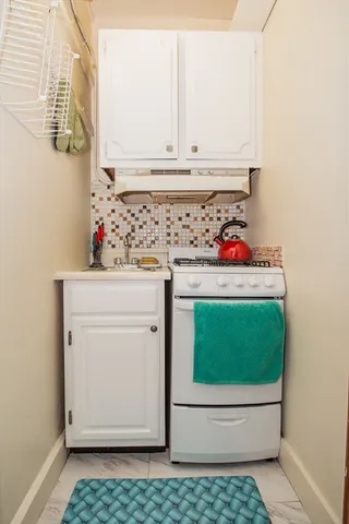 a utility room with a washer and dryer