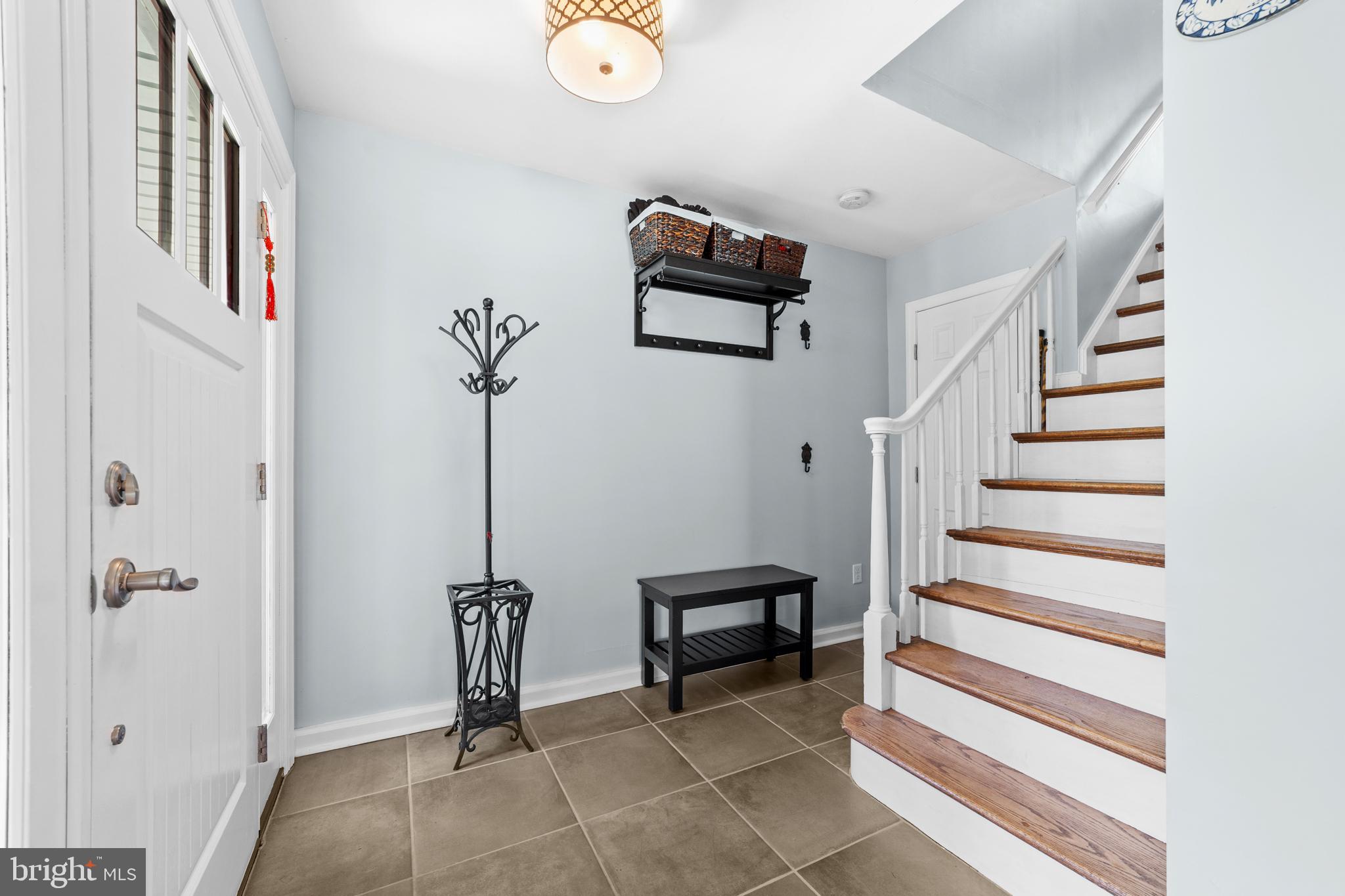 72 Poor Farm Road Pennington, NJ 08534 - Photo 9 of 38 a view of entryway with stairs