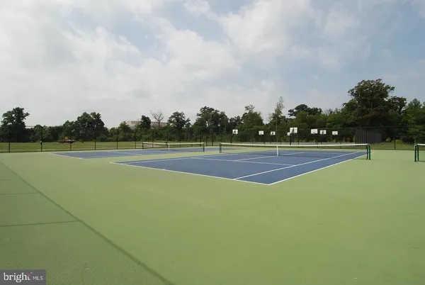 a view of a tennis court