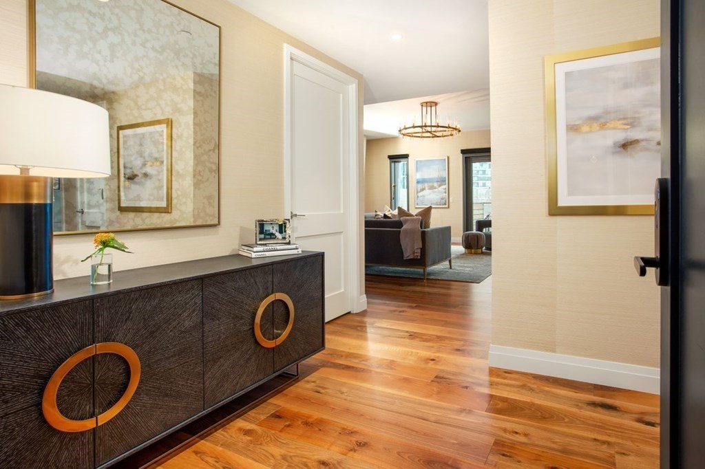 300 Pier 4 Blvd., Unit 8N Boston, MA 02210 - Photo 6 of 37 a view of kitchen and wooden floor