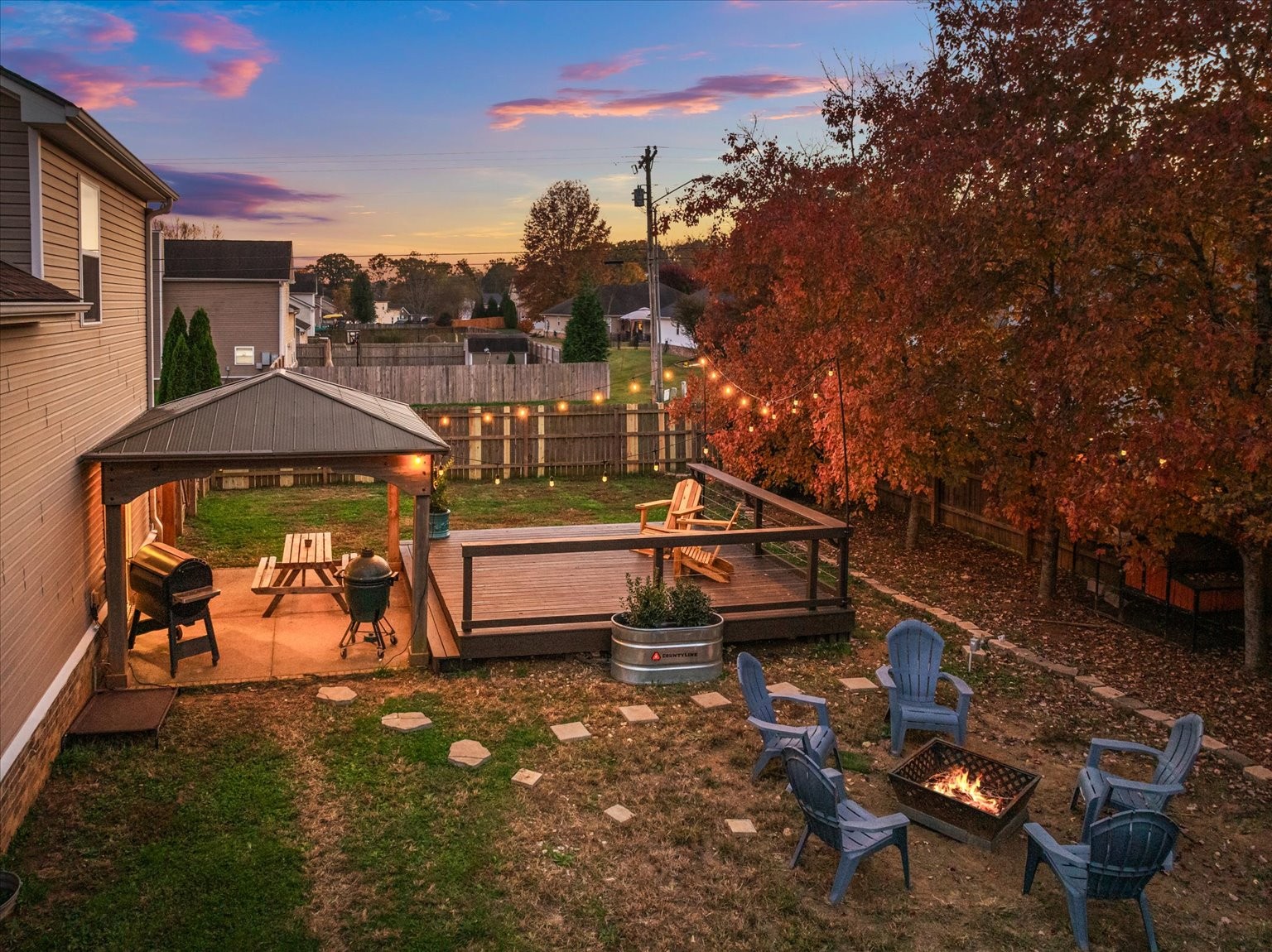 5001 Morning Dove Lane Spring Hill, TN 37174 - Photo 18 of 21 a view of a terrace with sitting area