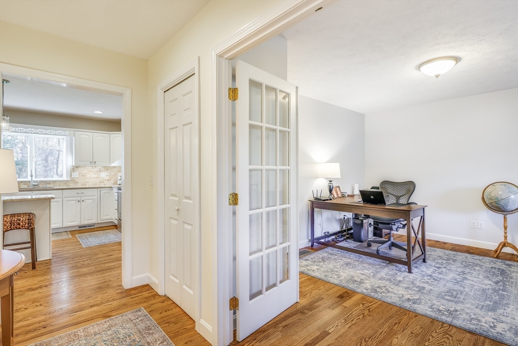 2 Briar Patch Circle Sandwich, MA 02537 - Photo 16 of 42 a view of a workspace with wooden floor and a bathroom