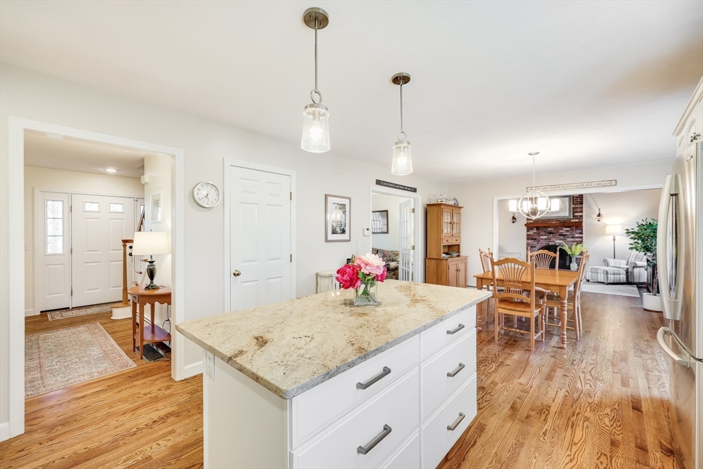 2 Briar Patch Circle Sandwich, MA 02537 - Photo 17 of 42 a living room with stainless steel appliances kitchen island granite countertop furniture and wooden floor