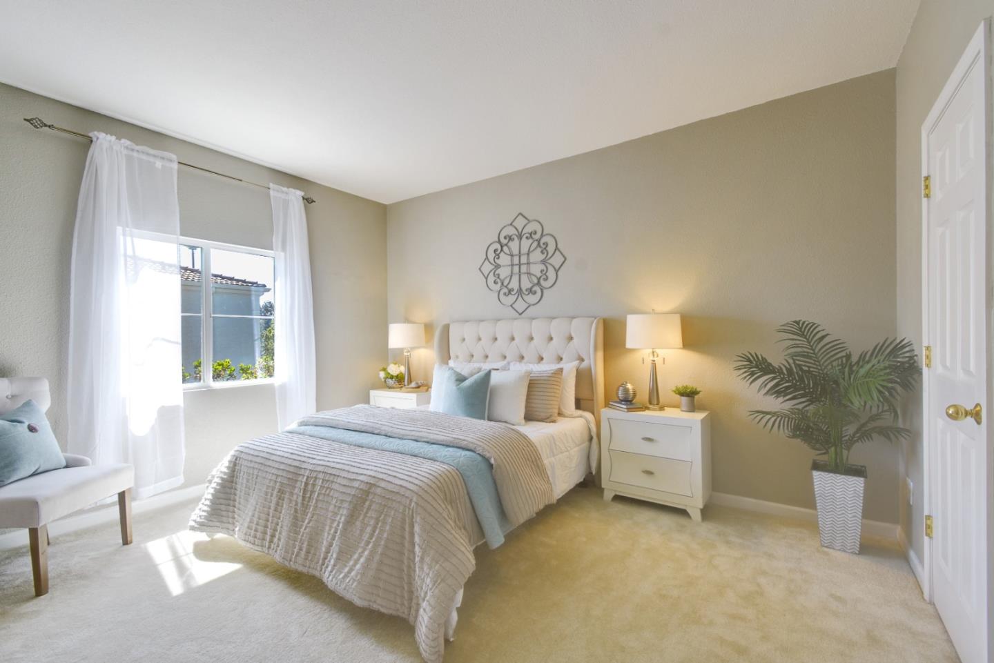 842 Wind Walk Milpitas, CA 95035 - Photo 20 of 45 a bedroom with bed and window