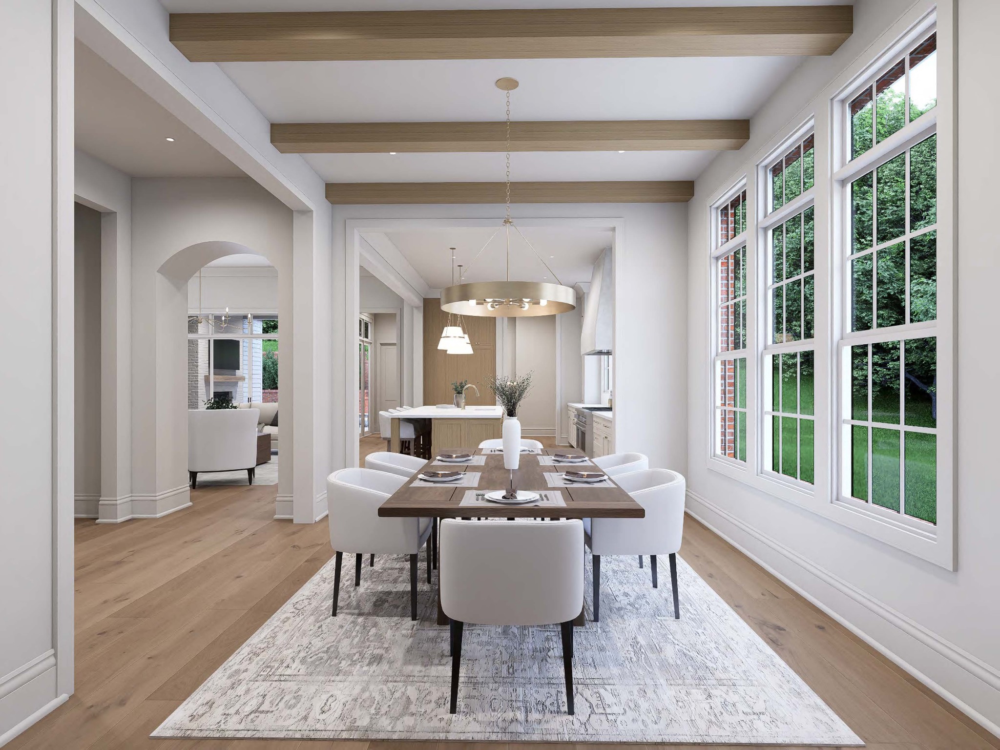 1919 Eliot Road Franklin, TN 37064 - Photo 4 of 13 a dining room with furniture and wooden floor
