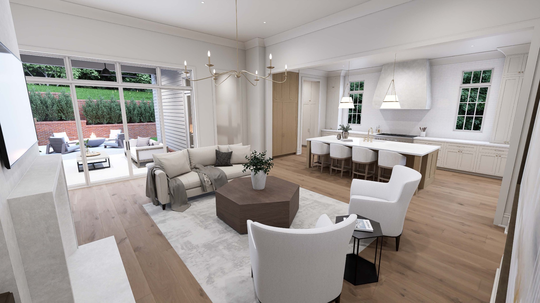 1919 Eliot Road Franklin, TN 37064 - Photo 7 of 13 a living room with patio furniture and a large window