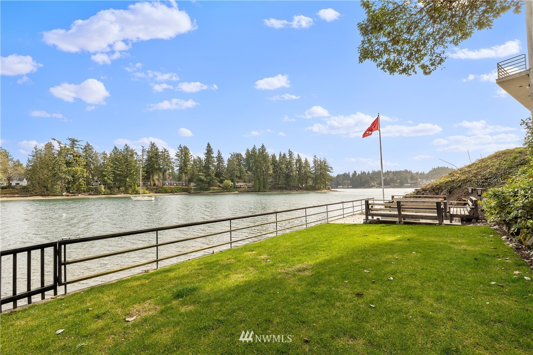 1600 Madrona Point Bremerton, WA 98312 - Photo 3 of 40 a view of a lake with houses in the back