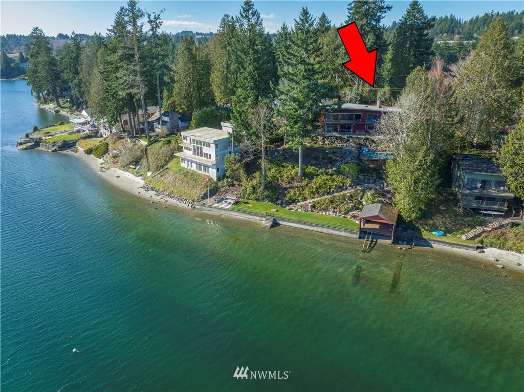 1600 Madrona Point Bremerton, WA 98312 - Photo 40 of 40 a view of a house with a yard and sitting area