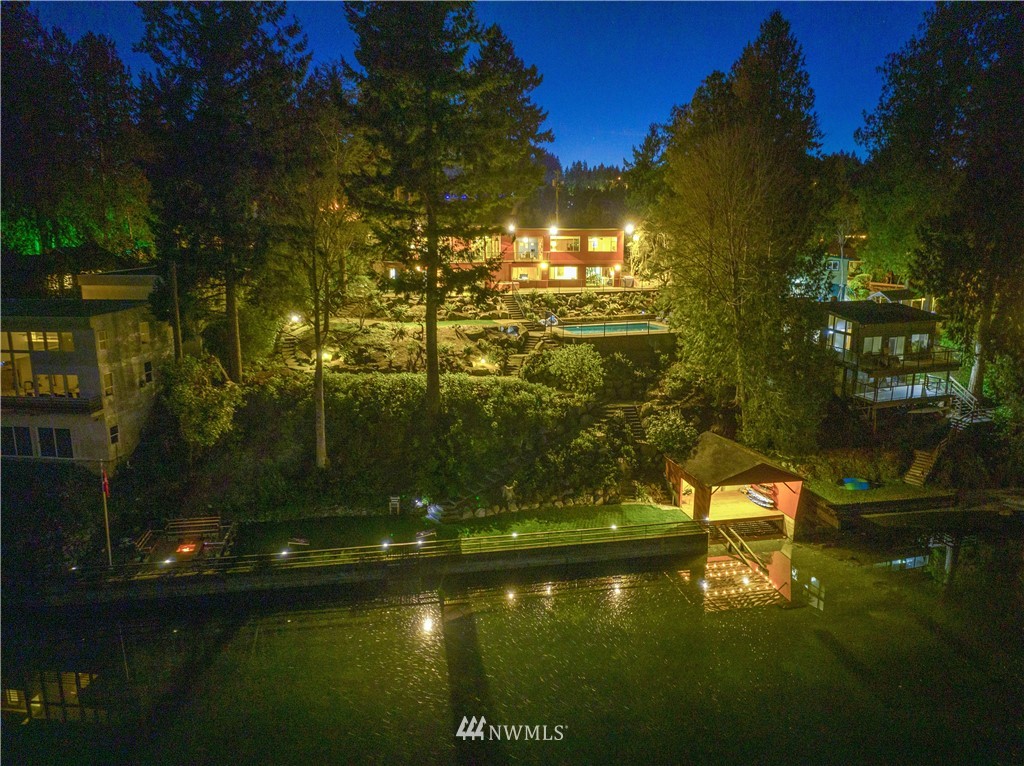 1600 Madrona Point Bremerton, WA 98312 - Photo 4 of 40 a view of swimming pool and lake from a lots of green space