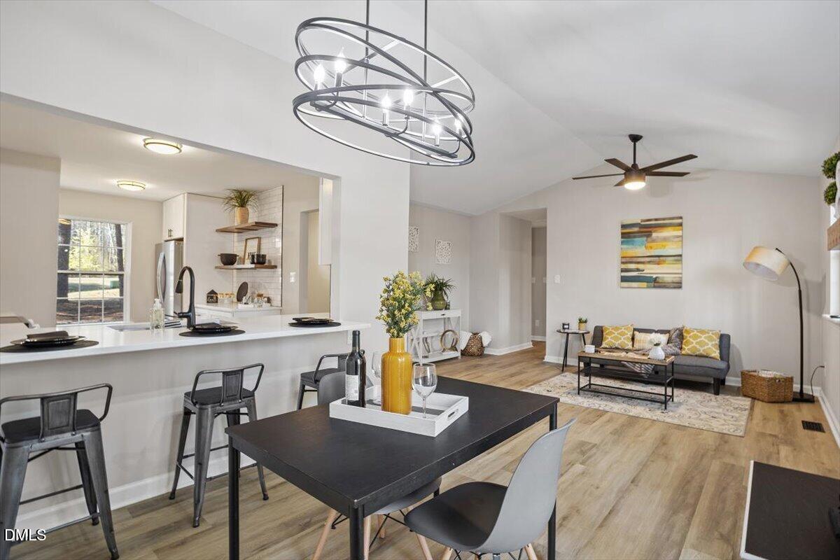 3205 Tarboro Road Youngsville, NC 27596 - Photo 16 of 30 Dining Room/Breakfast Bar