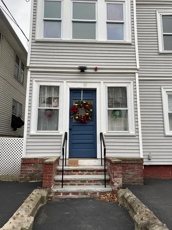 a view of front door and windows
