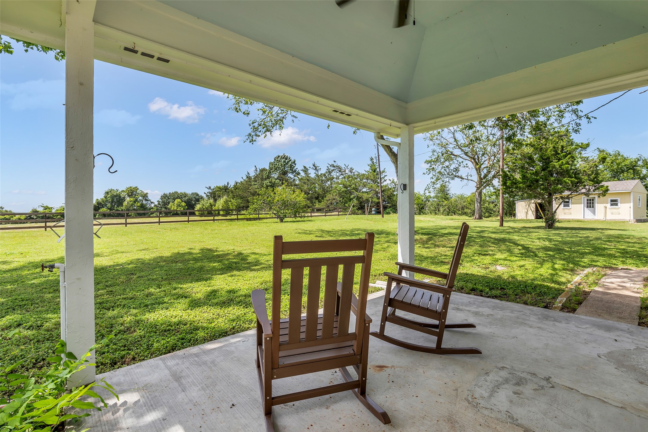 1075 Harrisburg Road Brenham, TX 77833 - Photo 31 of 48 Rock and relax with no one around
