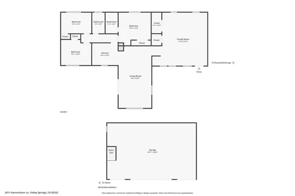$369,000 | 2611 Hart Vickson Lane, Valley Springs, CA 95252