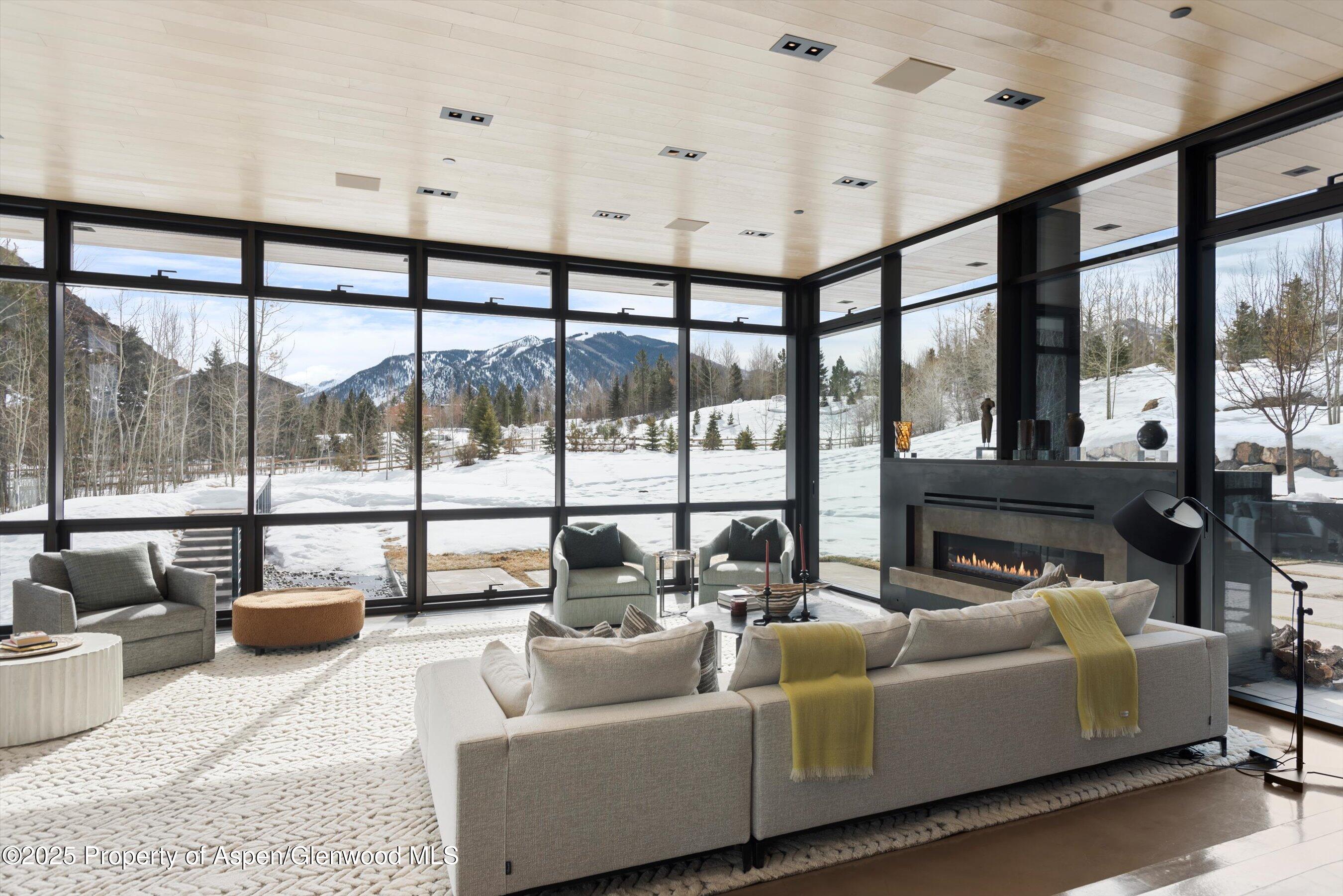 276 Coach Road Aspen, CO 81611 - Photo 2 of 54 a living room with furniture and a large window
