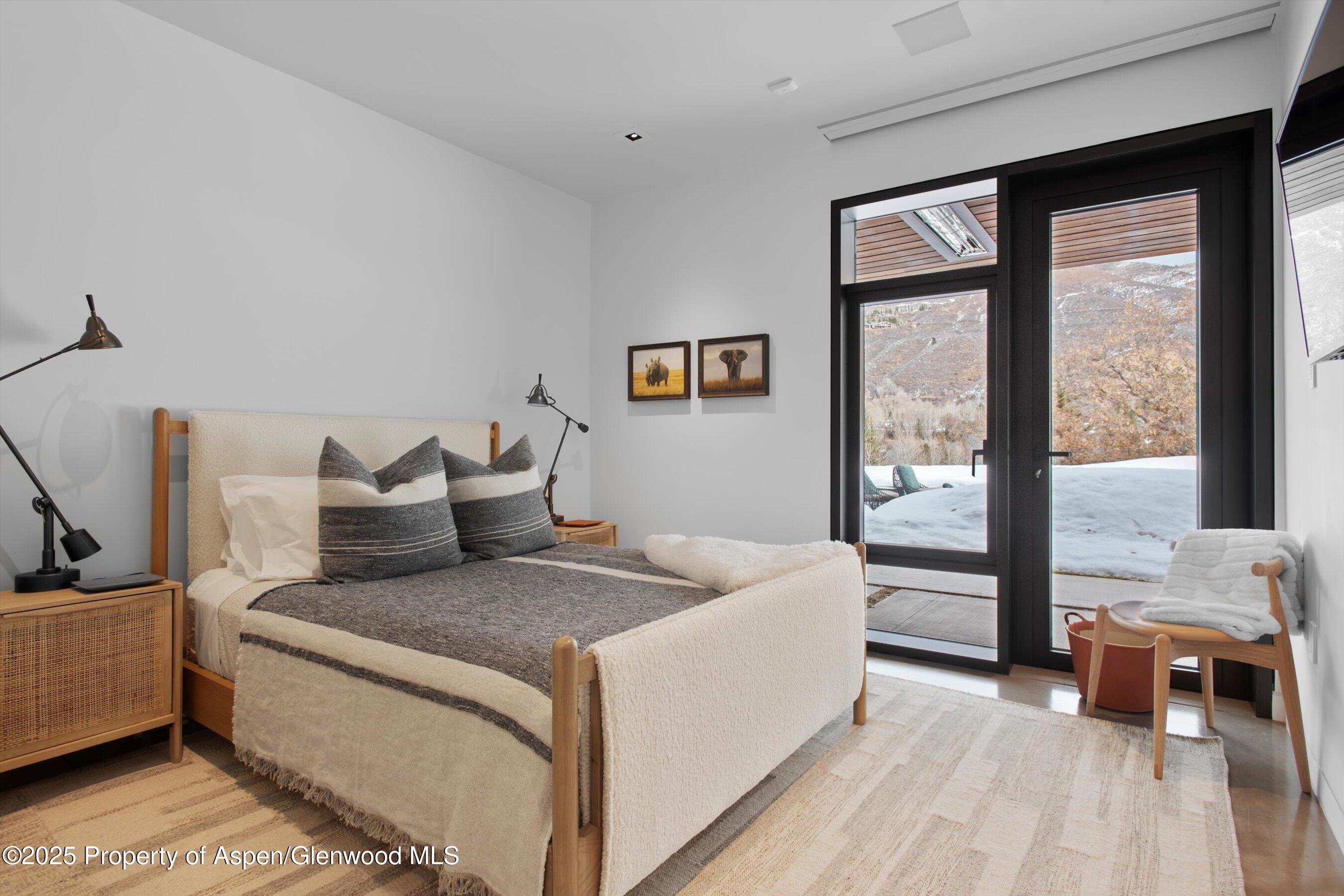 276 Coach Road Aspen, CO 81611 - Photo 33 of 54 a bed room with a bed and a couch