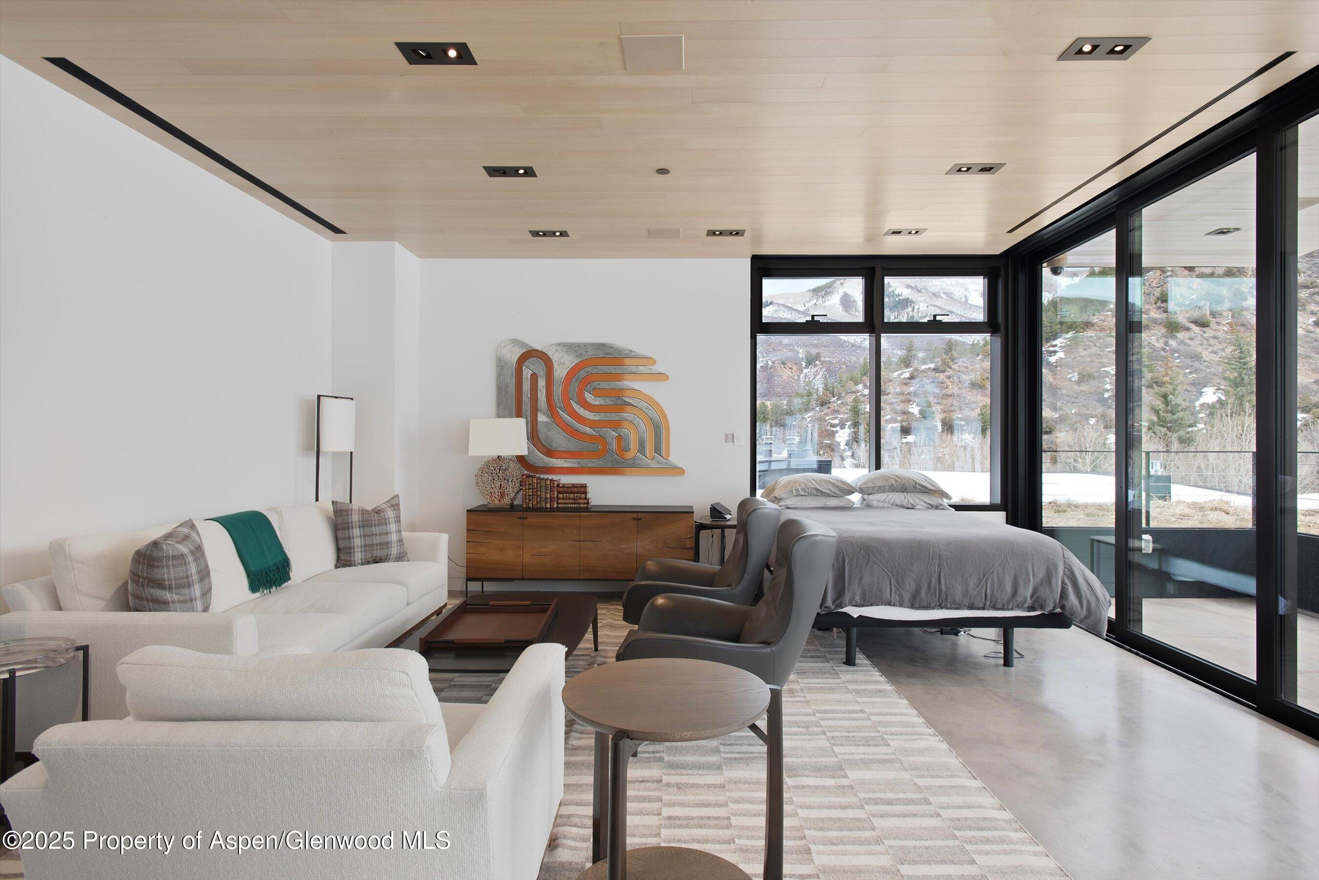 276 Coach Road Aspen, CO 81611 - Photo 50 of 54 a living room with furniture and large windows