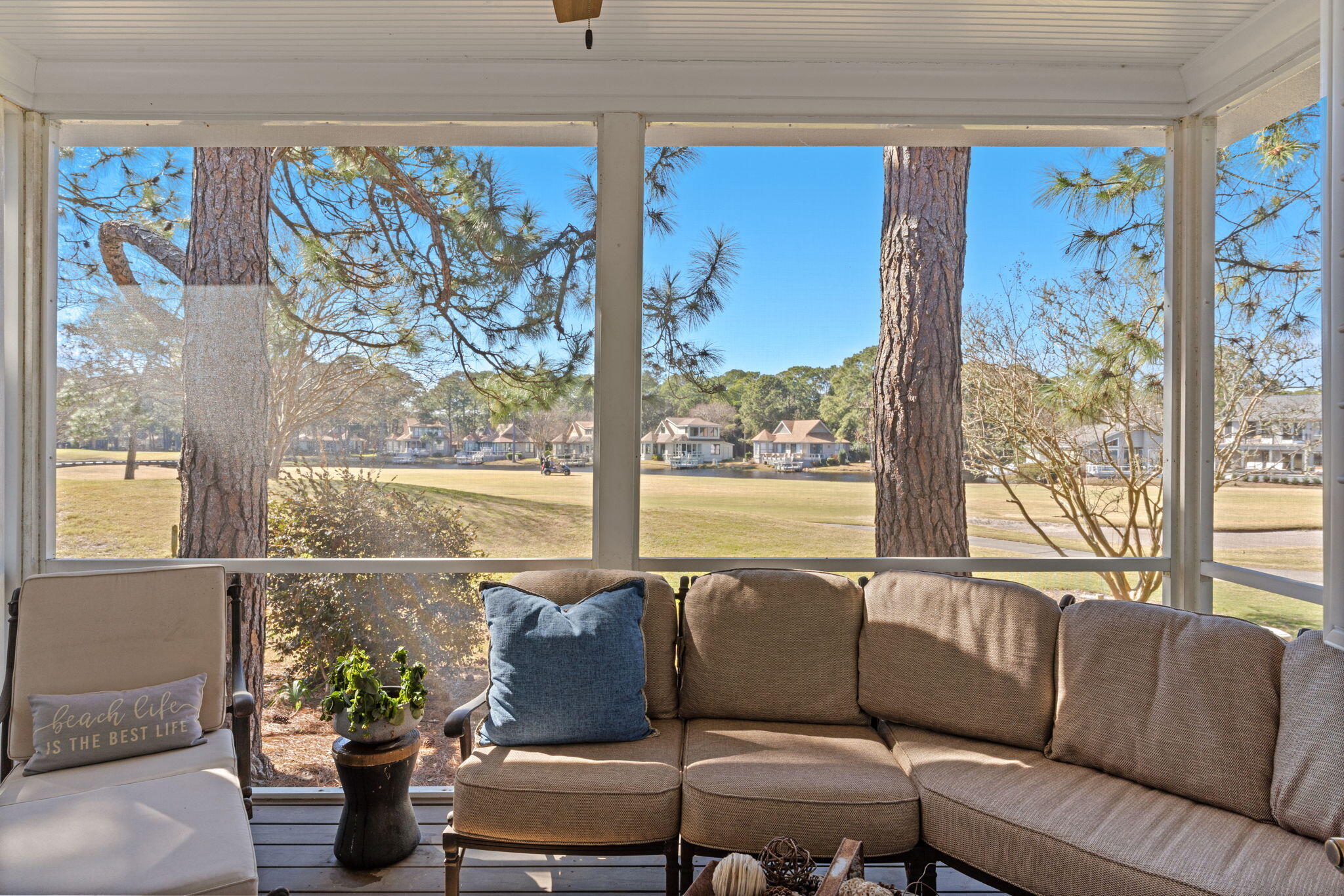 55 Vantage Point Miramar Beach, FL 32550 - Photo 3 of 38 a living room with furniture and a potted plant
