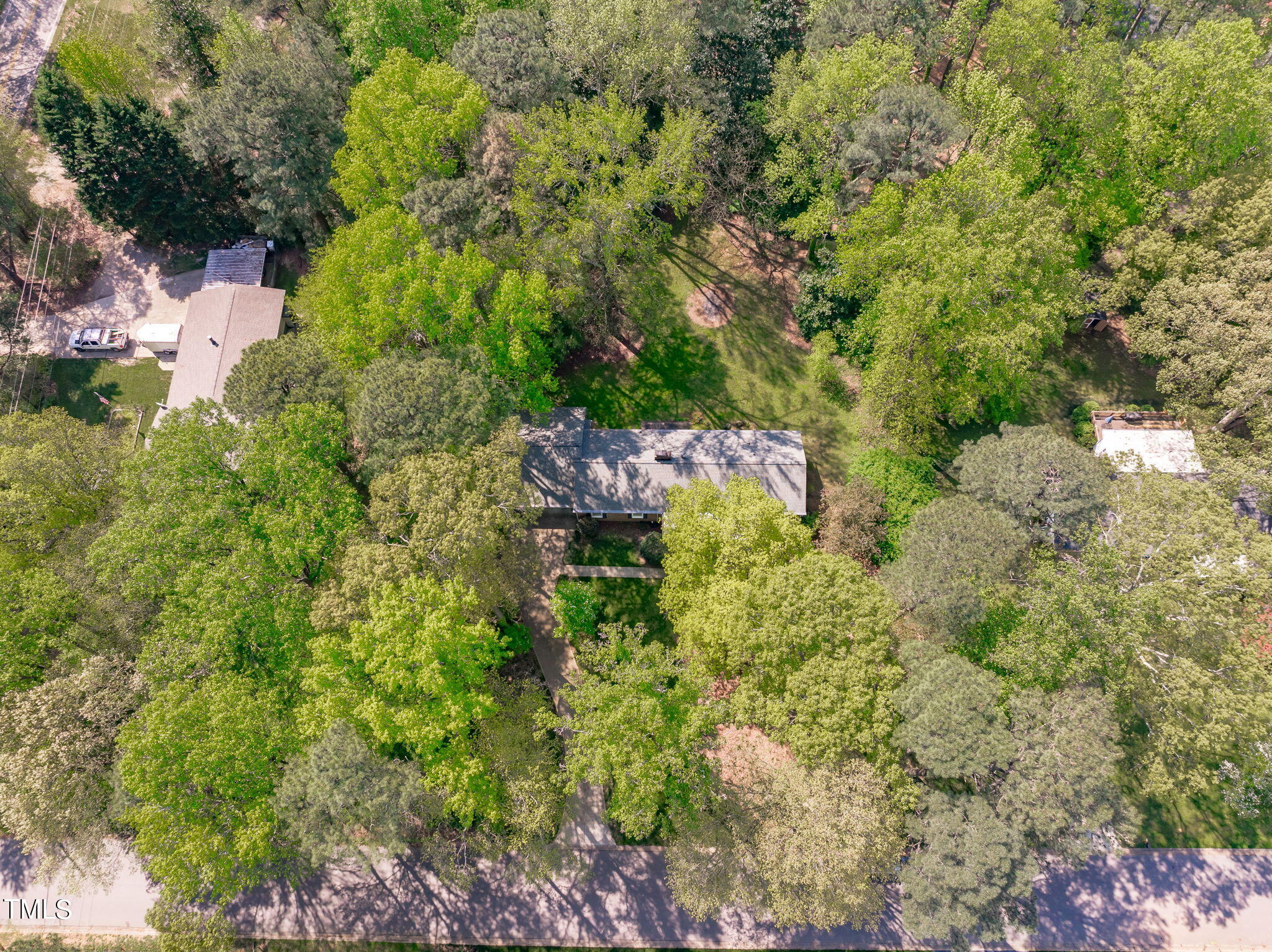6205 Arrington Road Raleigh, NC 27607 - Photo 40 of 44 Aerial View