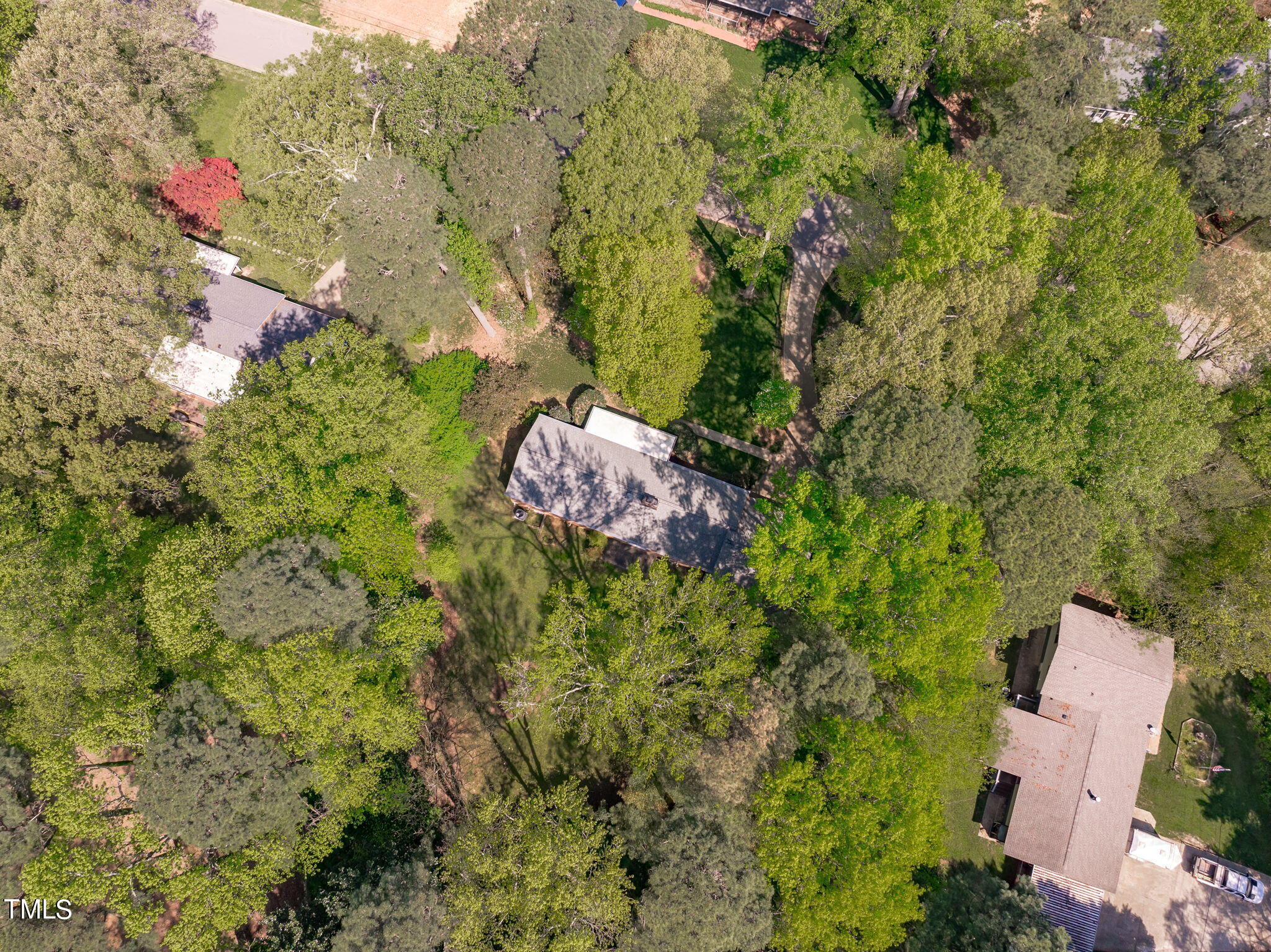 6205 Arrington Road Raleigh, NC 27607 - Photo 41 of 44 Aerial View