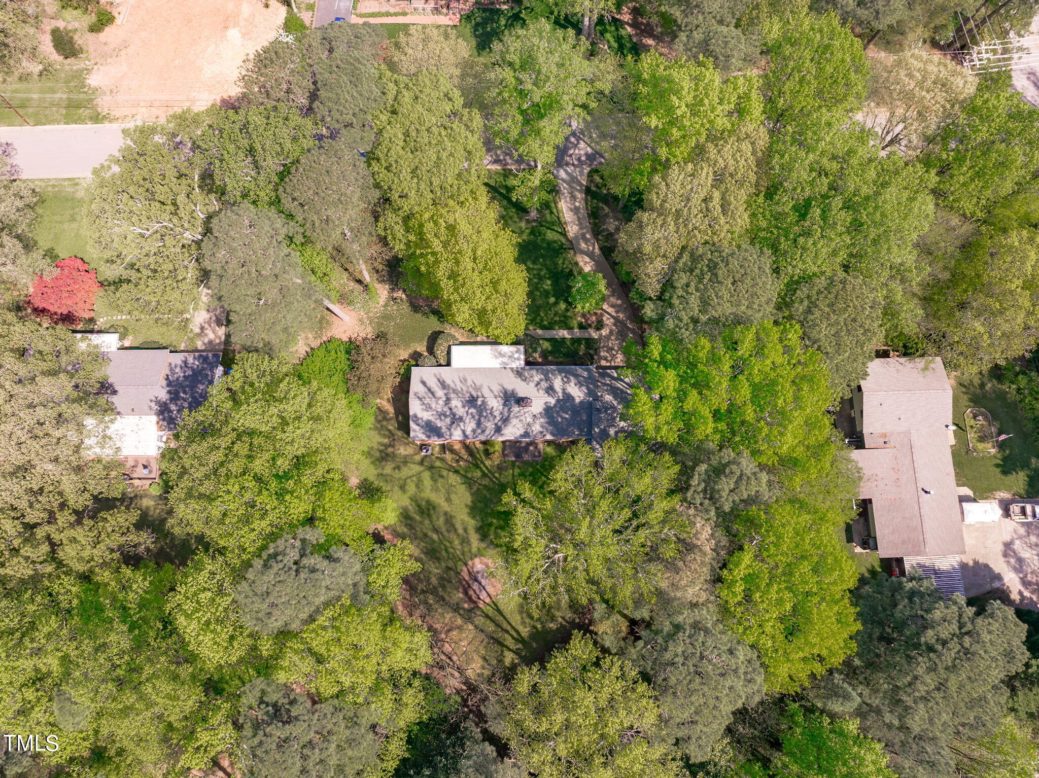 6205 Arrington Road Raleigh, NC 27607 - Photo 42 of 44 Aerial View