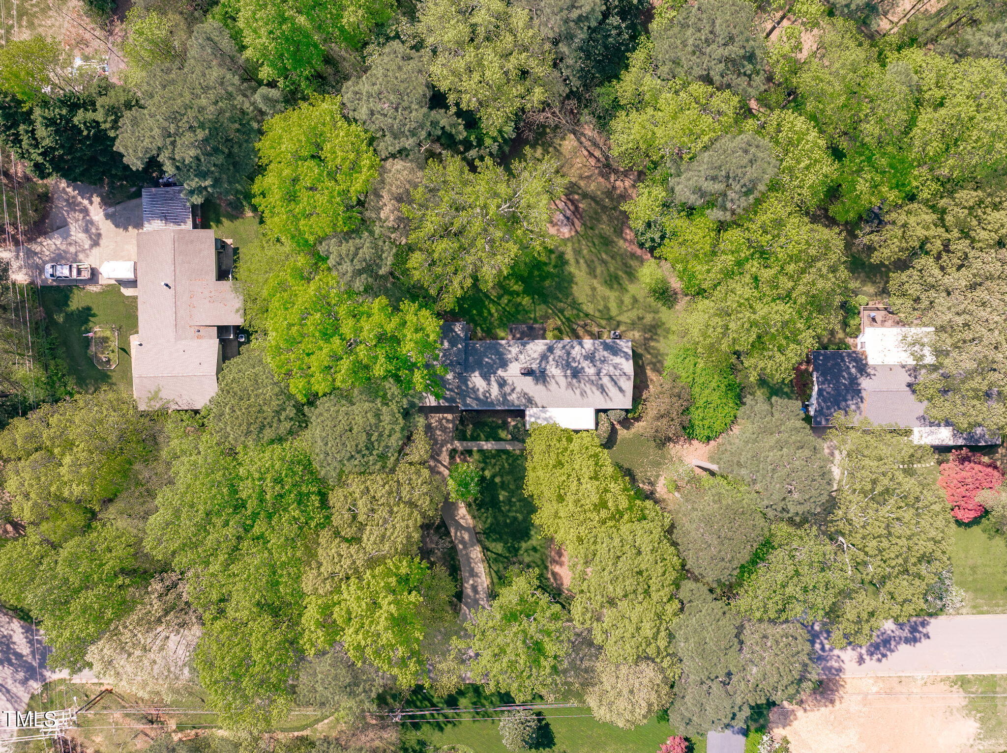 6205 Arrington Road Raleigh, NC 27607 - Photo 44 of 44 Aerial View