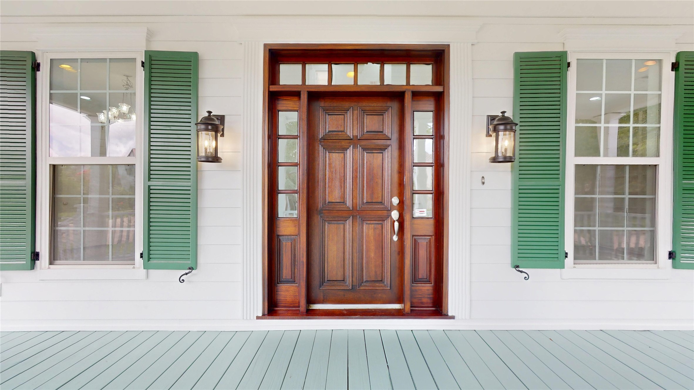 4050 Dumbarton Street Houston, TX 77025 - Photo 6 of 48 Refinished Mahogany Front Door.