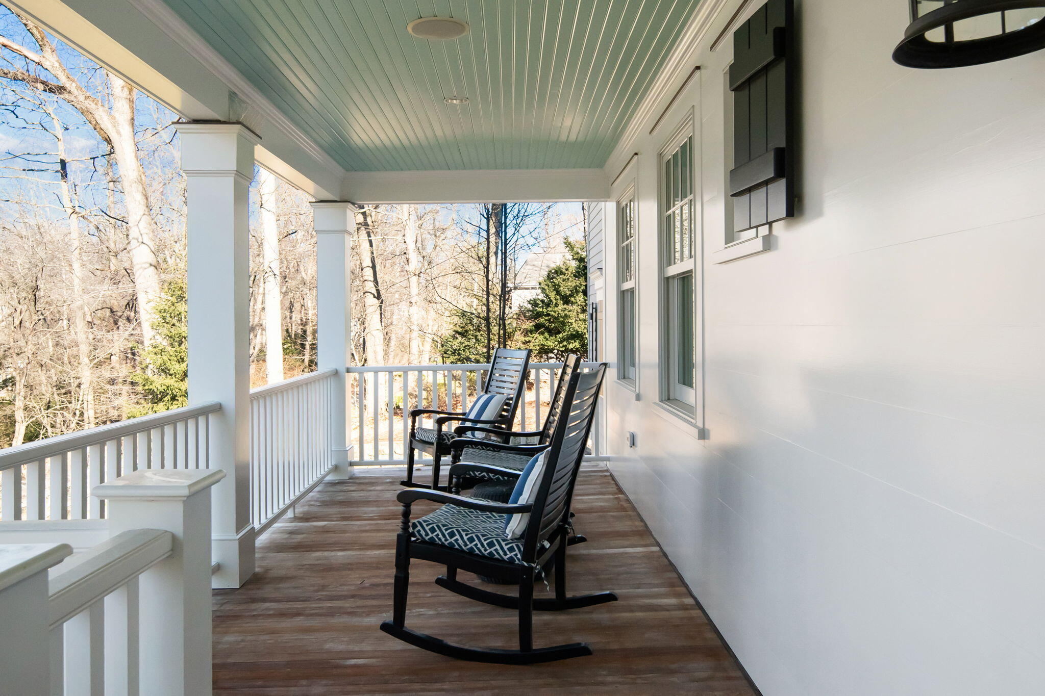 4 Green Beech Drive Rowayton, CT 06853 - Photo 39 of 39 a view of a hallway with wooden floor and stairs