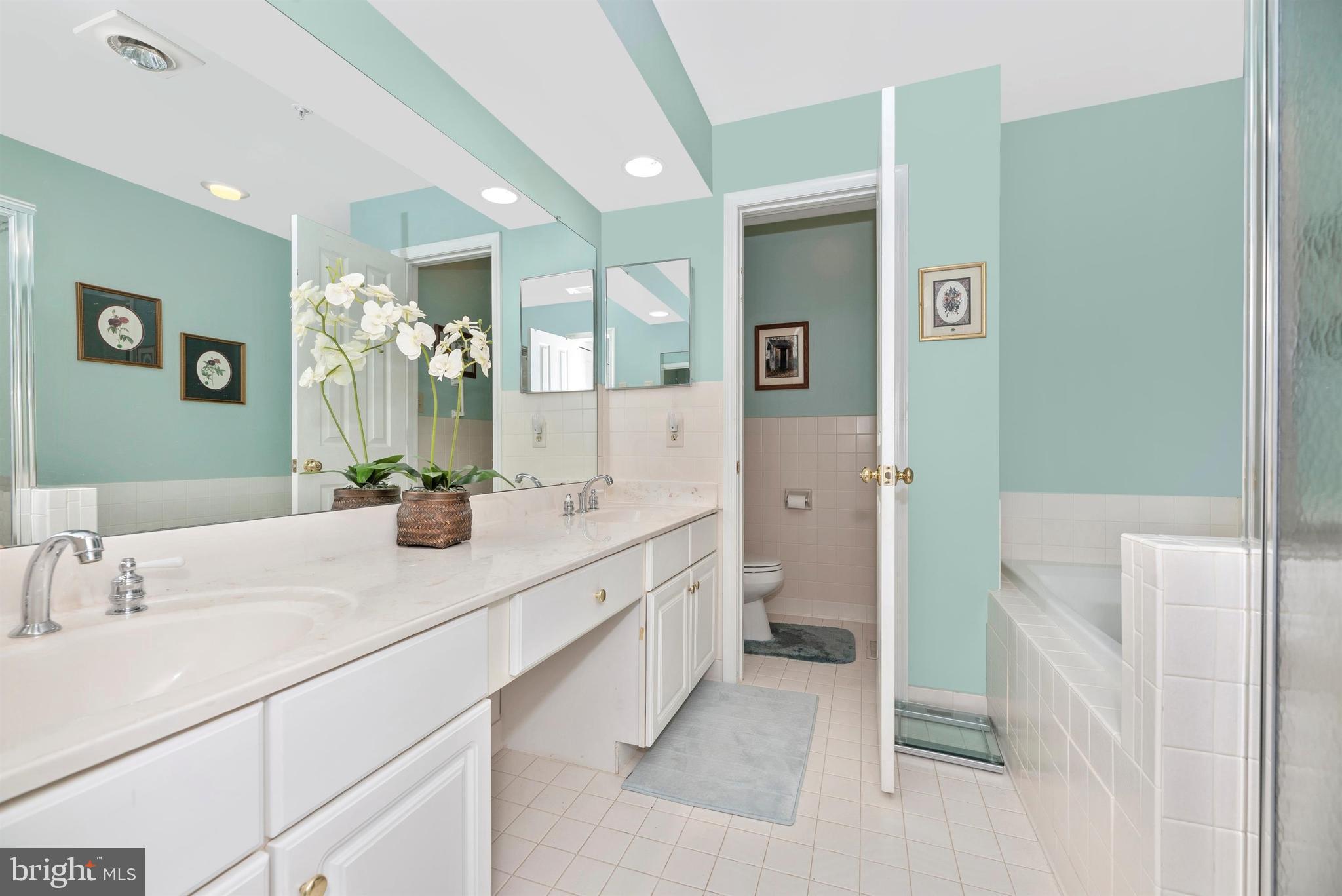 2389 Bear Den Road Frederick, MD 21701 - Photo 17 of 47 Owner's bath with separate water closet.