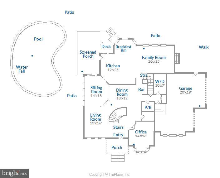 1211 Algonquin Road Crownsville, MD 21032 - Photo 95 of 97 Main Level Floor Plan