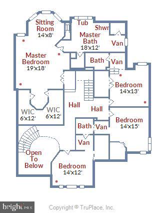 1211 Algonquin Road Crownsville, MD 21032 - Photo 96 of 97 Upper Level Floor Plan