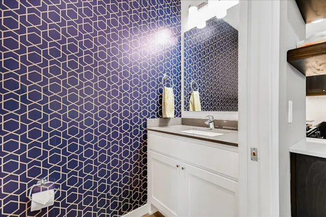 a close view of sliding door