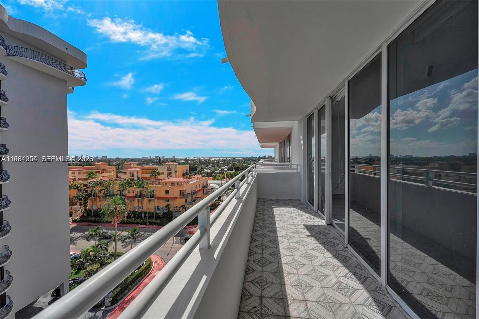 8911 Collins Avenue, Unit 703 Surfside, FL 33154 - Photo 11 of 24 a view of balcony