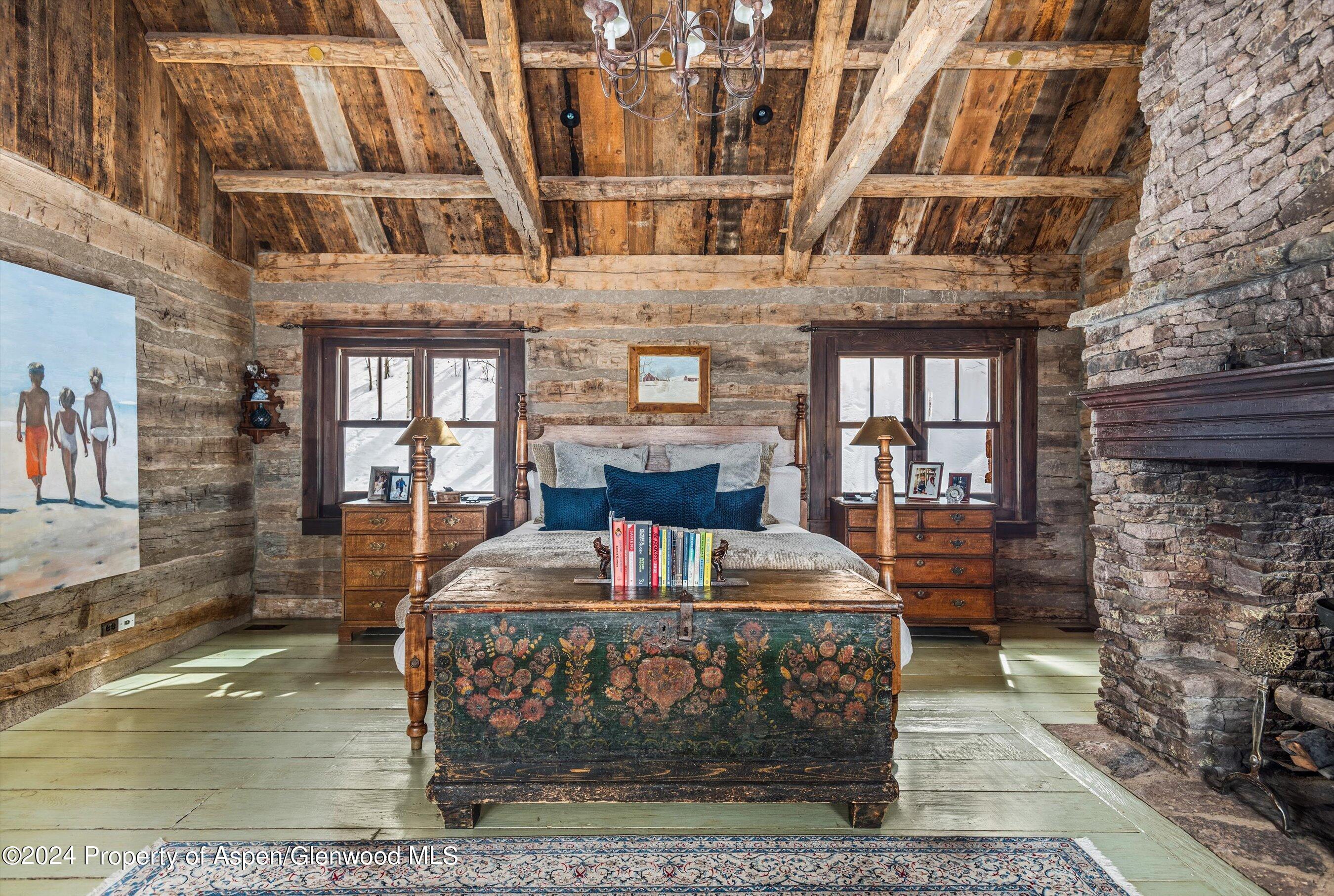855 Moore Drive Aspen, CO 81611 - Photo 17 of 50 a living room with furniture and a fireplace