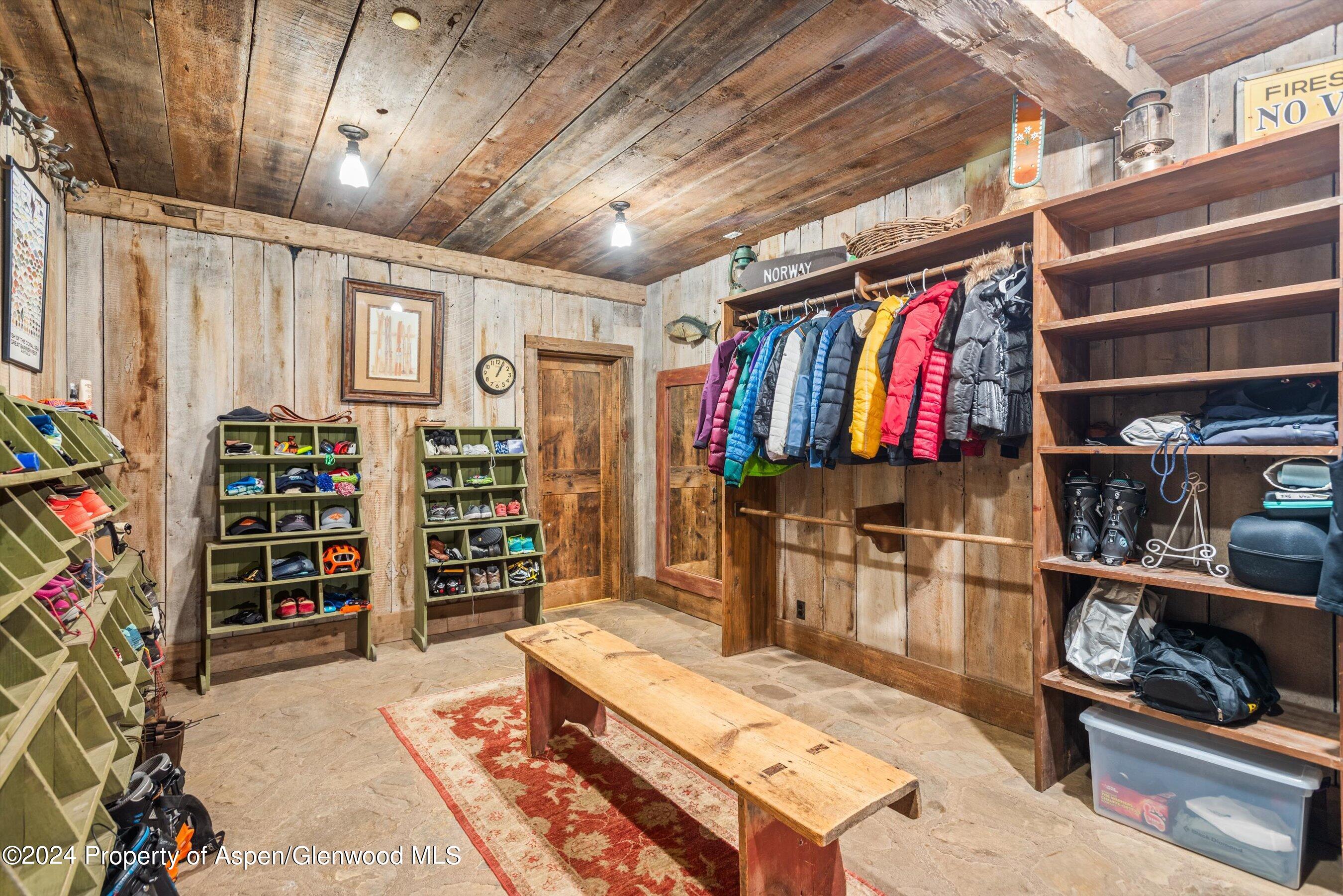 855 Moore Drive Aspen, CO 81611 - Photo 43 of 50 a view of walk in closet with clothes and shoes